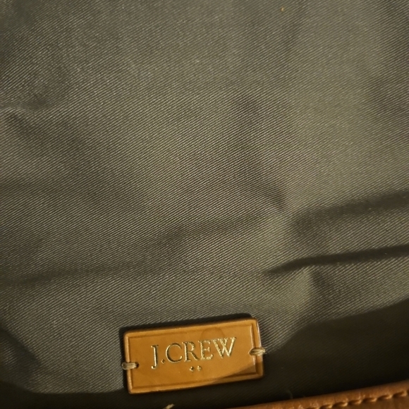J. Crew Factory Leather Invitation Envelope Purse - Picture 8 of 9
